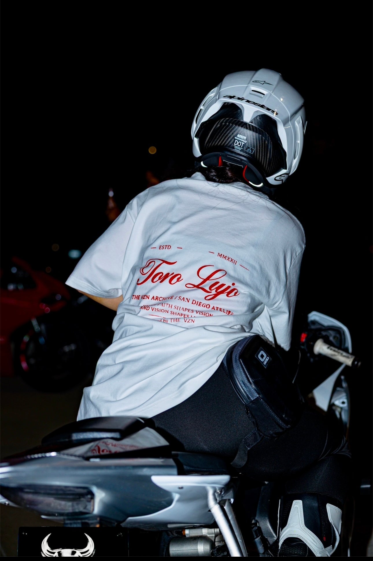 Created by THE_VZN
SAN DIEGO ATELIER T (plain front T) White